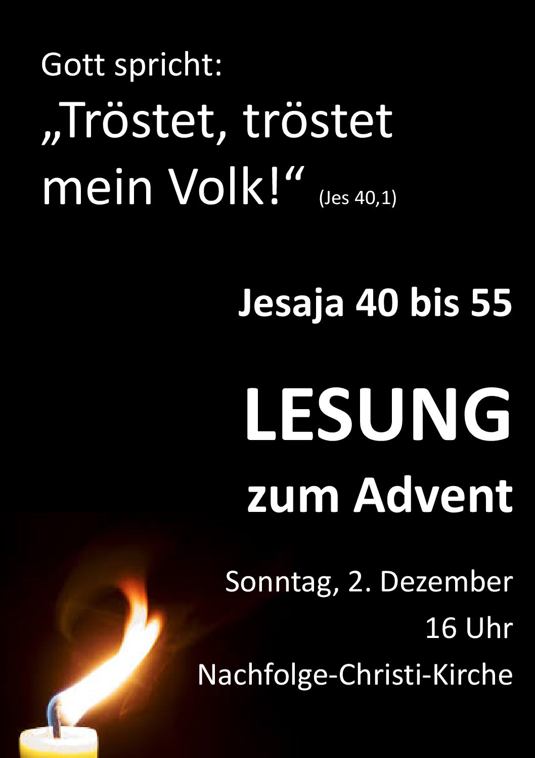 Jesaja zum Advent Jesaja zum Advent