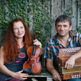 Gudrun Walther und Andy Cutting