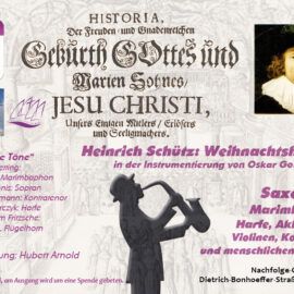 Weihnachtshistorie von Heinrich Schütz