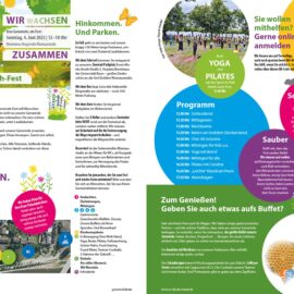 Mit-Mach-Gemeindefest 4.Juni am Rhein / Wo ich wie mitwirken kann