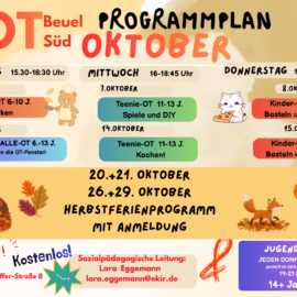 OT im Oktober + Herbstferien-Spezial